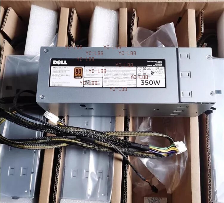 DELL POWEREDGE SERVER T340 GEN 14 FIXED POWER SUPPLY 350W NW98H G9TRF-