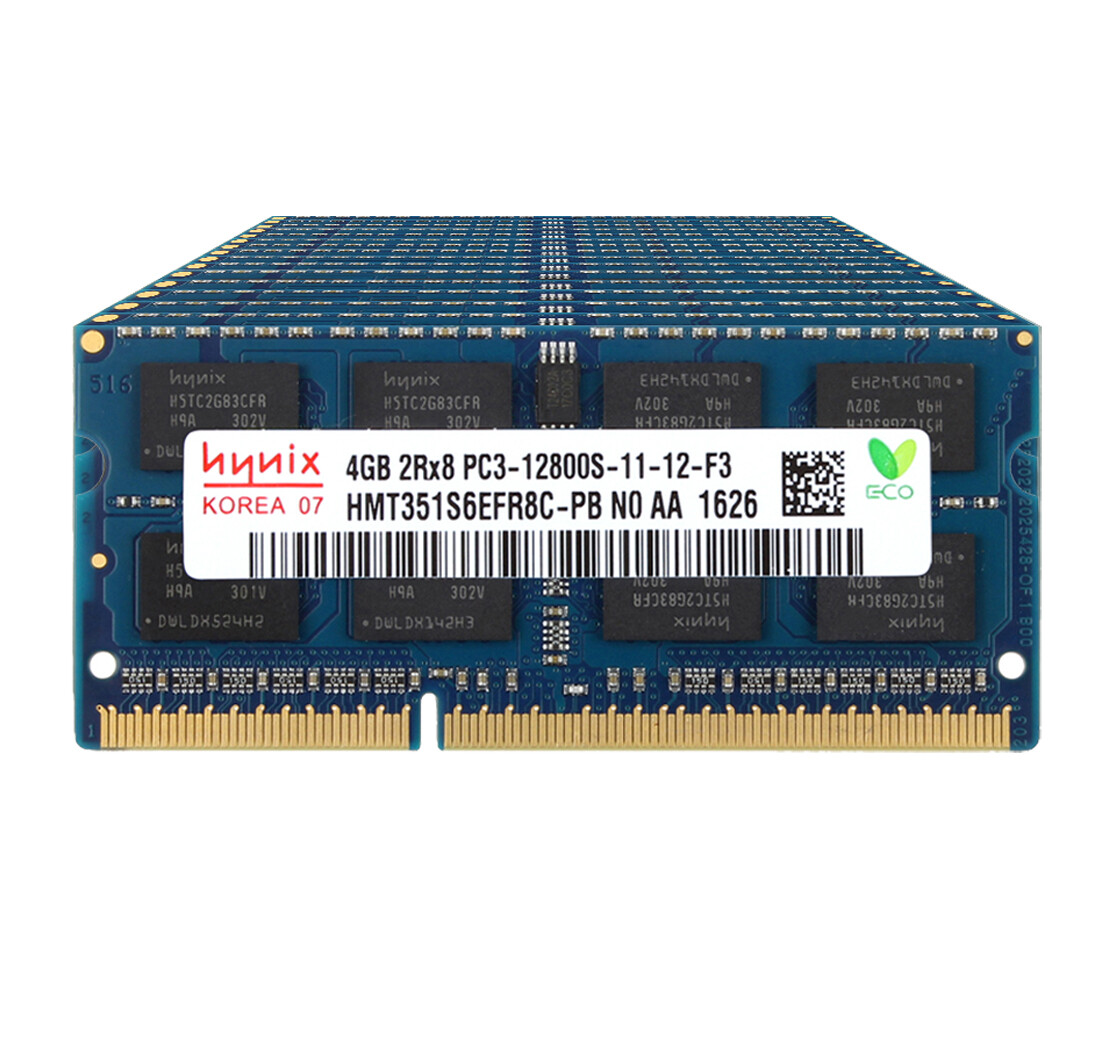 10pcs 4GB Hynix Chips DDR3 1600MHz PC3-12800S 204PIN SODIMM Laptop Memory RAM #N