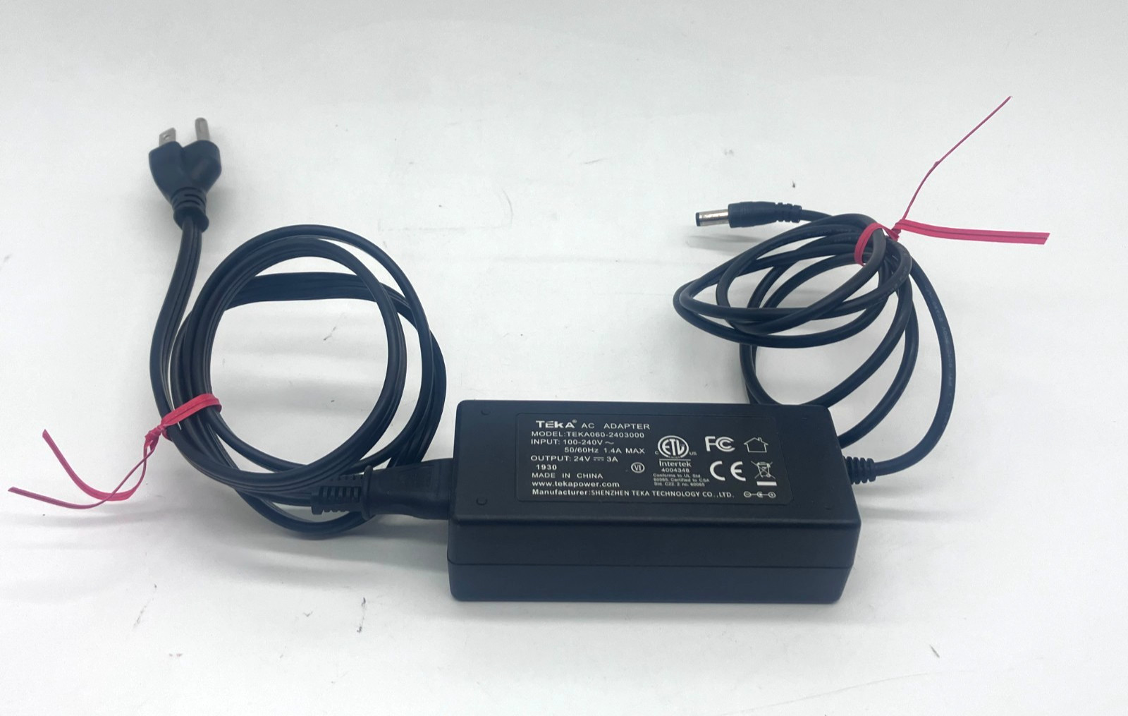 POWER Supply AC Switching Adapter TEKA TEKA060-2403000
