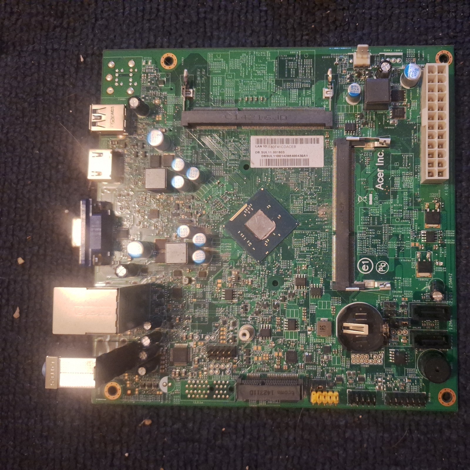 ACER AXC-603G Motherboard DB.SUL11.001 WITH I/O