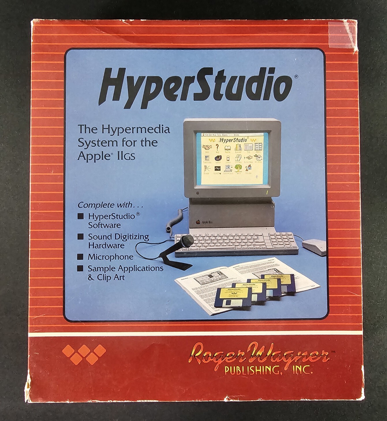 Hyperstudio Original v2.1 Upgrade Manuals Microphone 1990