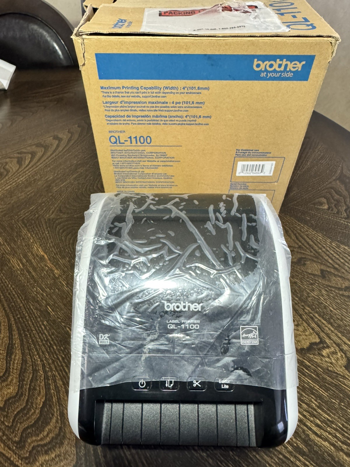 Brother QL-1100 Thermal Label Printer Great Condition, w box, USB, power CABLE