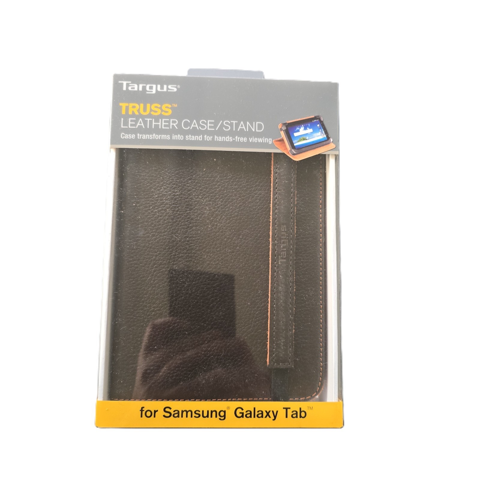 Targus TRUSS Leather Case & Stand for Samsung Galaxy Tab THZ04001 Black