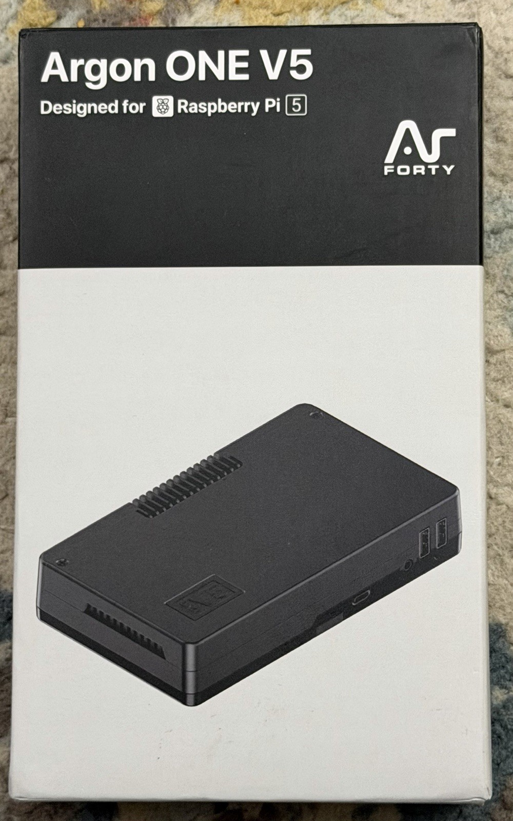 Argon ONE V5 M.2 Case | Raspberry Pi 5 Aluminum Case Single M.2 Slot