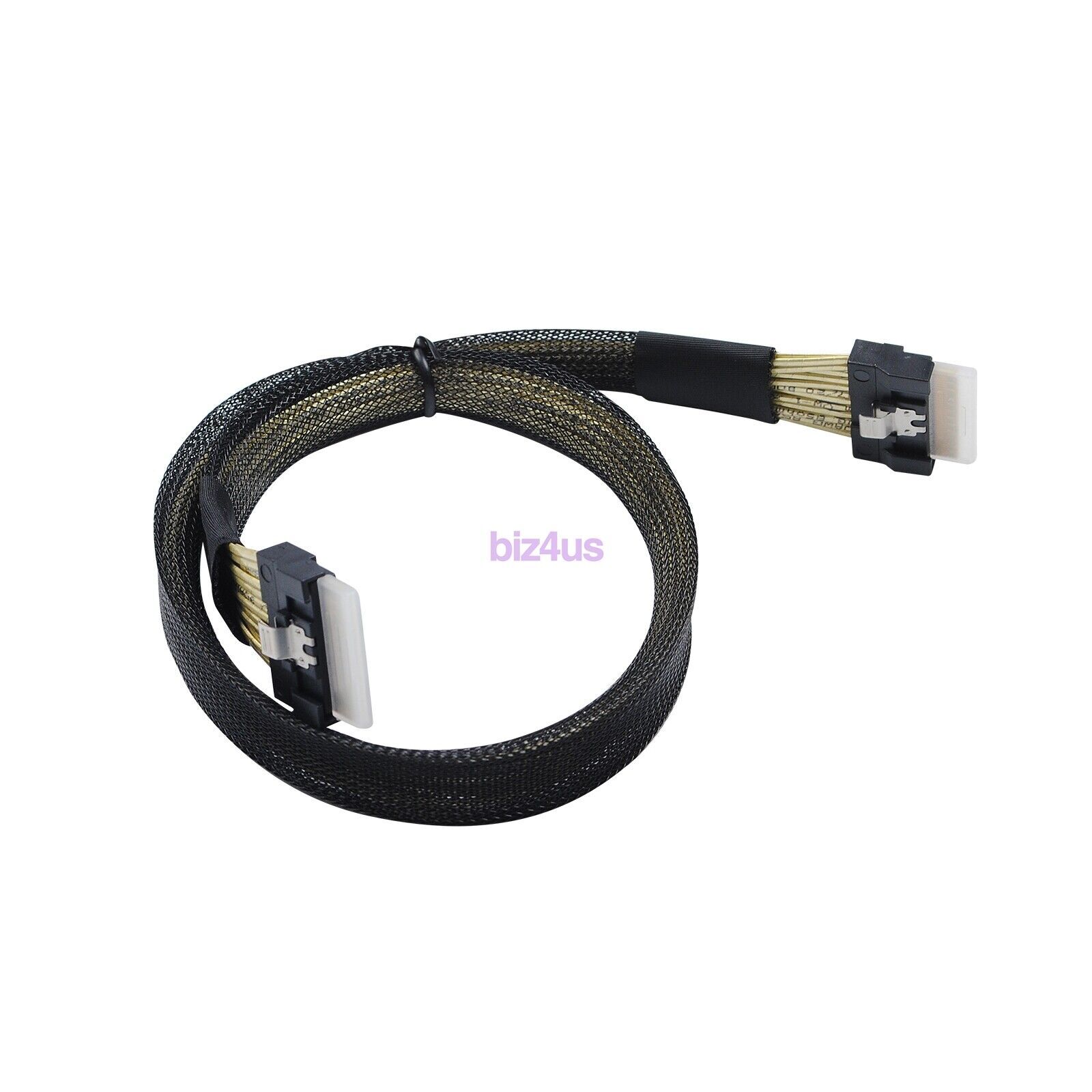 PCIE Slimline SAS 4.0 SFF-8654 8i 74pin Host To SFF-8654 74Pin Slim SAS Cable US