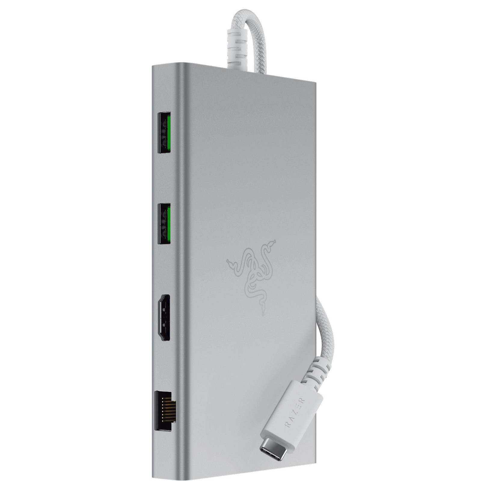 Razer USB-C Dock - 11 ports with HDMI, Gigabit Ethernet, 3.5mm audio port, USB-A