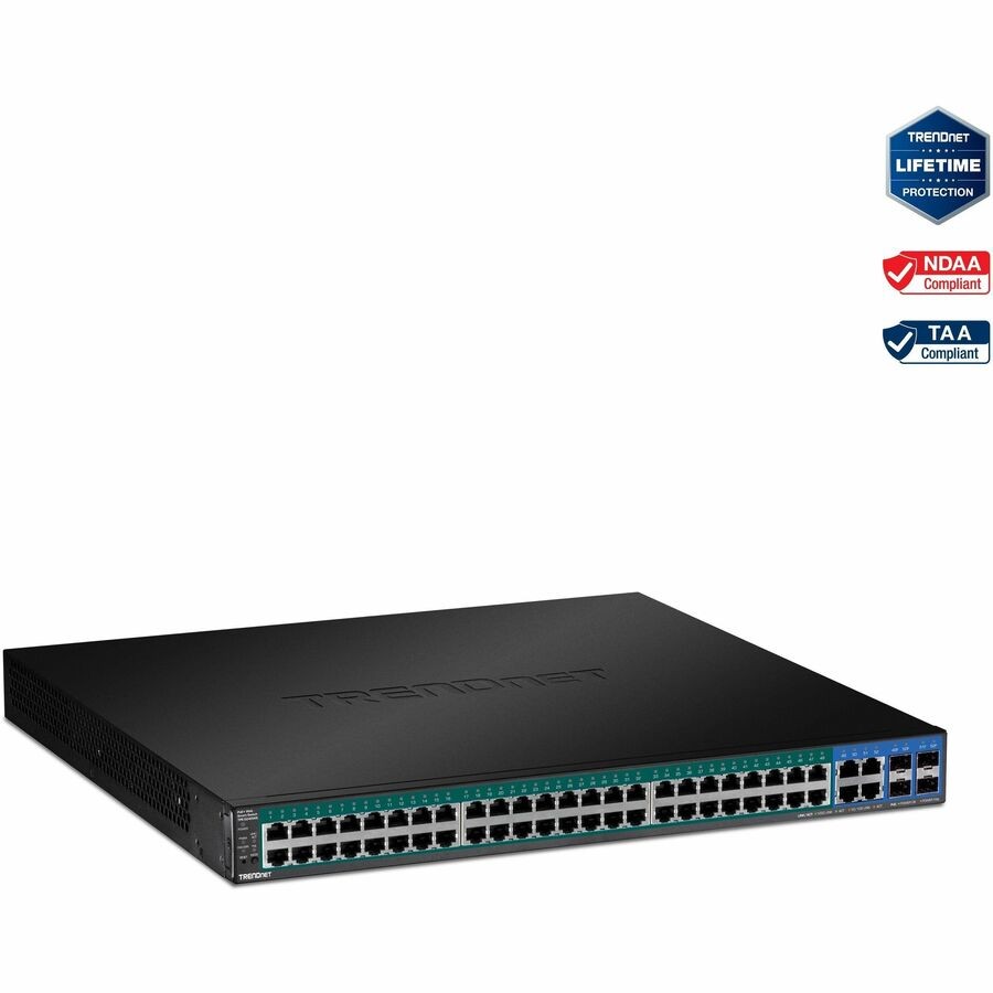 TRENDnet TPE-5240WS 52-Port Gigabit WebSmart PoE Switch