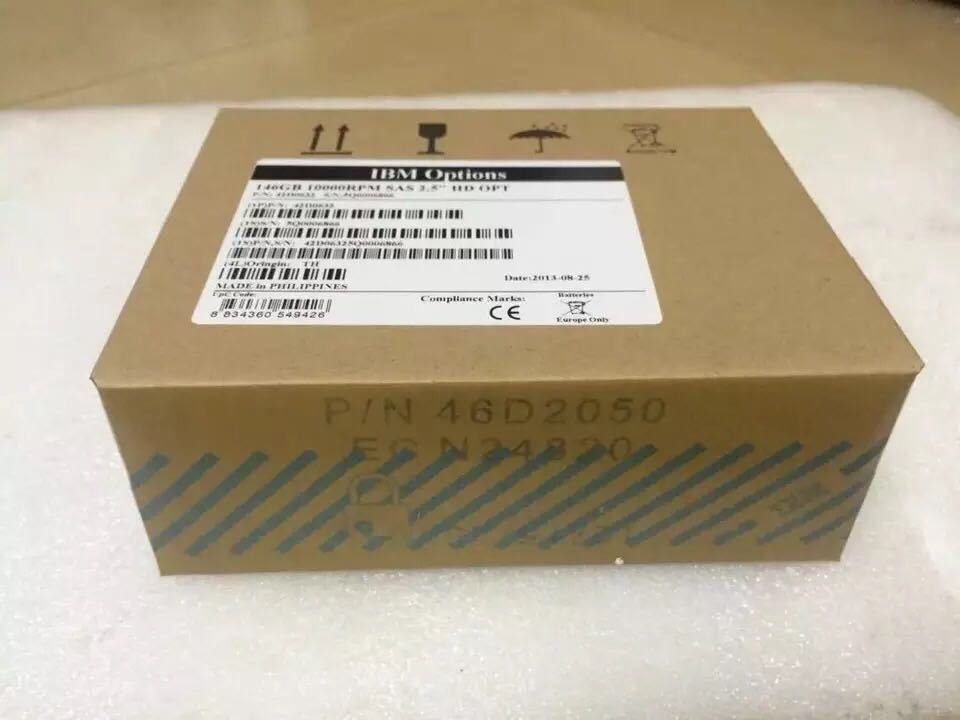 NEW IBM 00Y2507 00Y2432 00MJ149 00AR010 2.5 in 1.2TB 10K 6G SAS V3700 Hard Drive