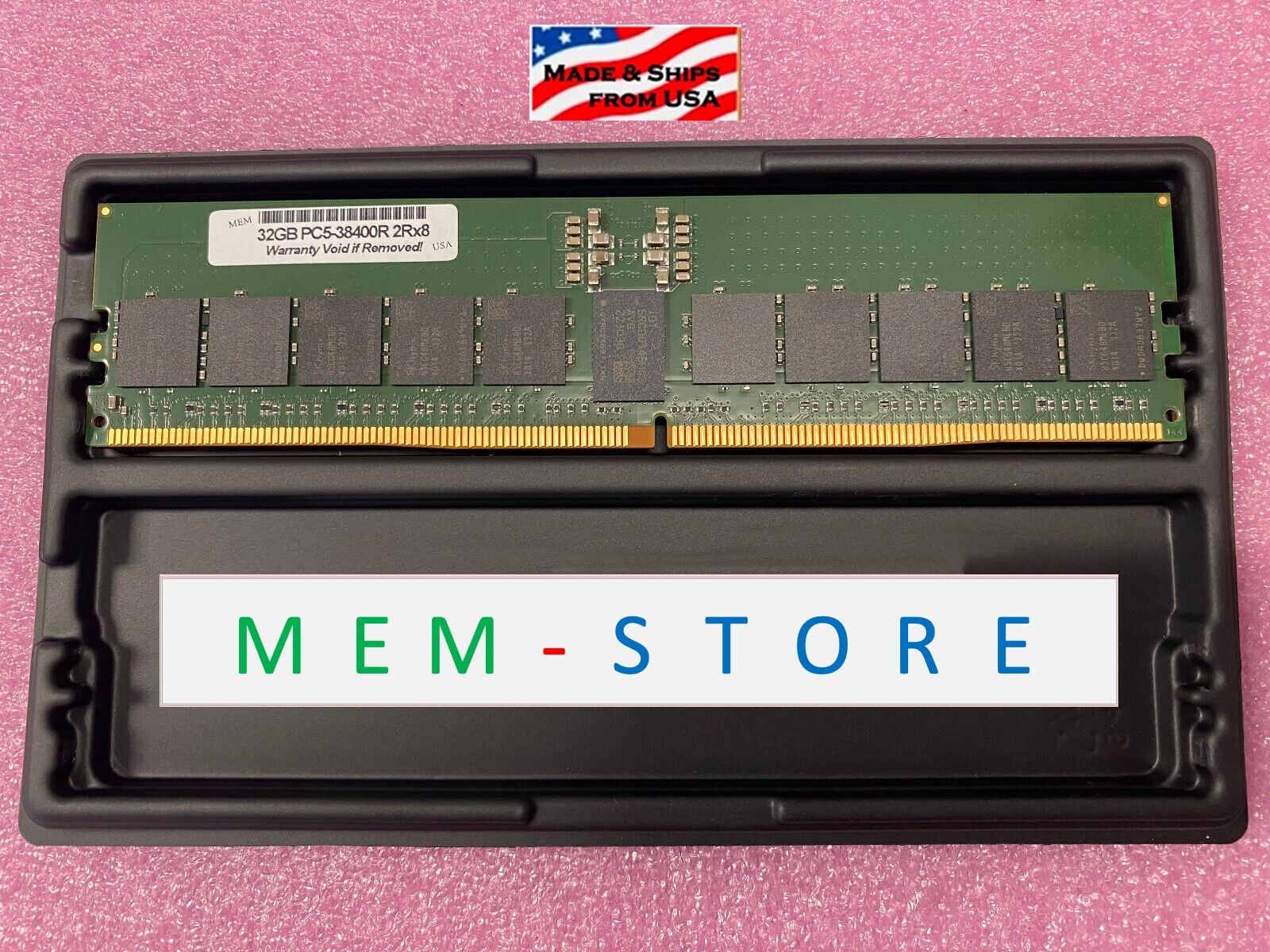Supermicro Hyper Super Servers Compatible 32GB DDR5 4800MHz RDIMM Memory RAM