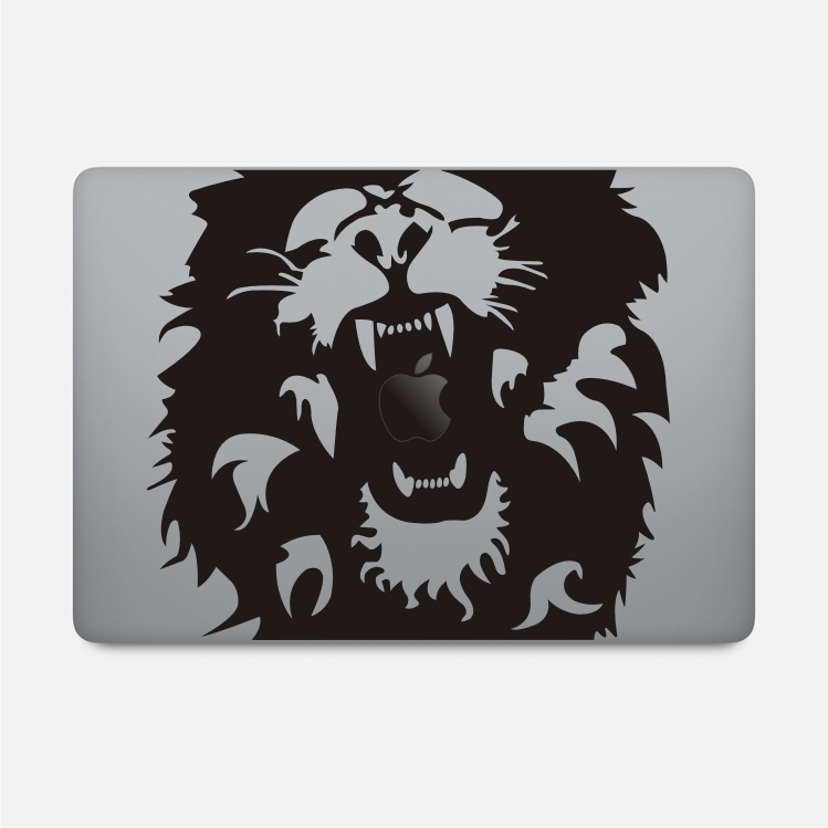 Lion King Of Jungle Viny Decal Macbook Pro/Retina 13" MODEL 2016-Current