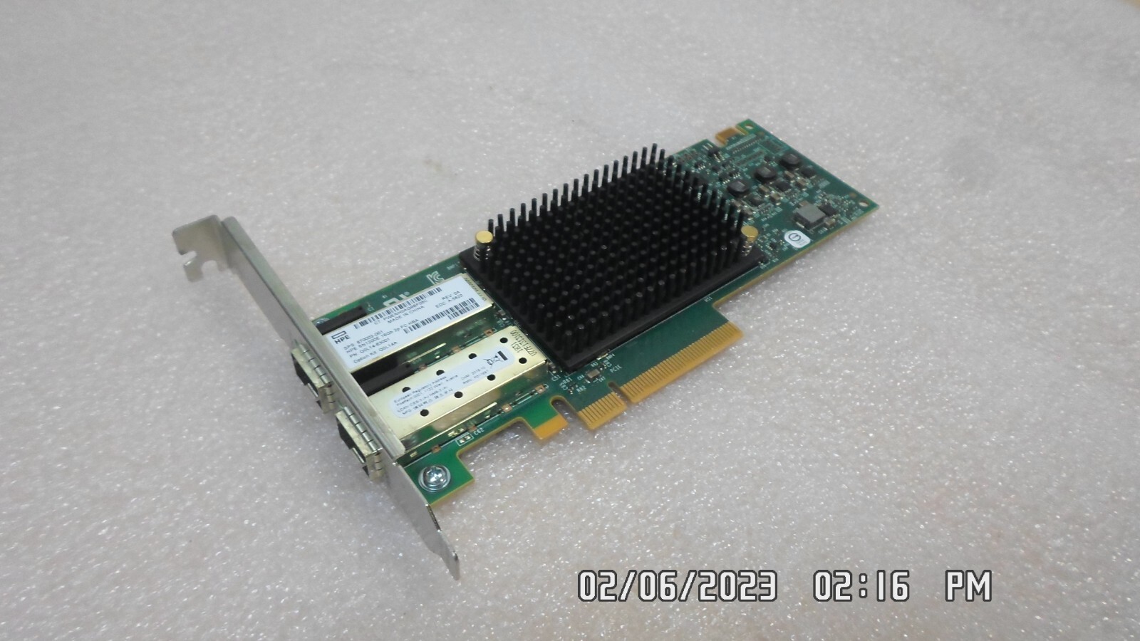 HPE Q0L14-63001 StoreFabric SN1200E 16Gb 2p HBA Fibre Channel 870002-001