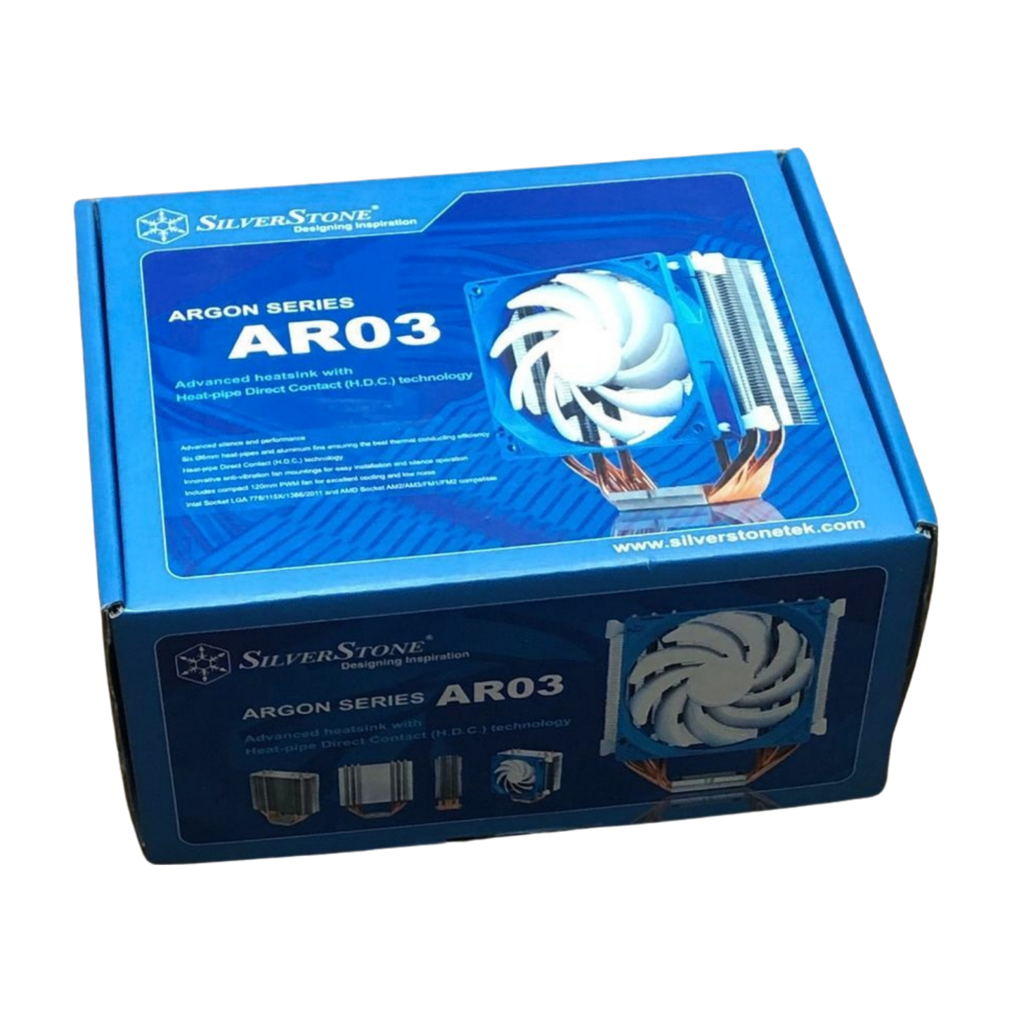 Silverstone AR03 Argon Series Fan CPU Cooler