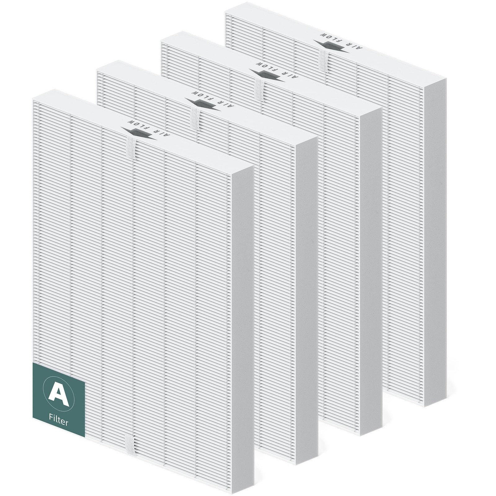 4 Pack 115115 HEPA Replacement Filter A for Winix PlasmaWave Air Purifier C53...