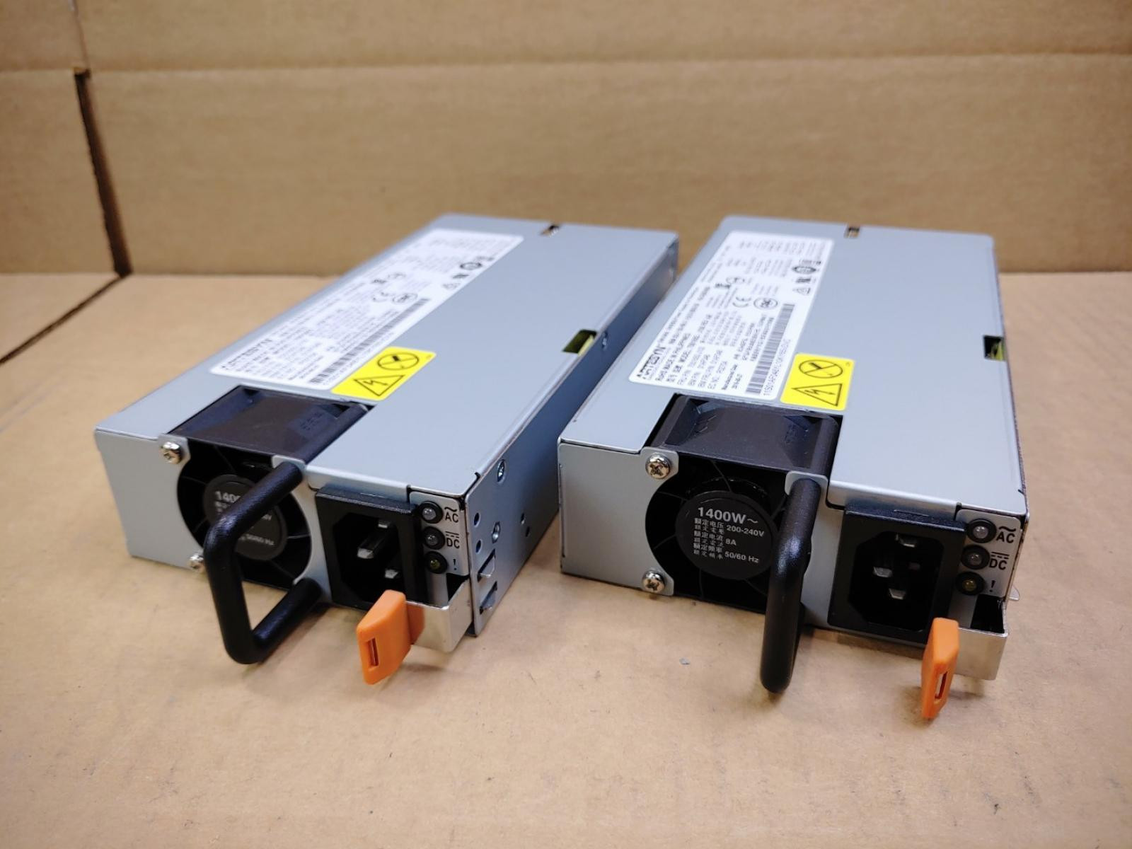 LOT of (2) IBM 7001692-J100 1400W 80+ Platinum Power Supply 01AF048 ✔✔✔