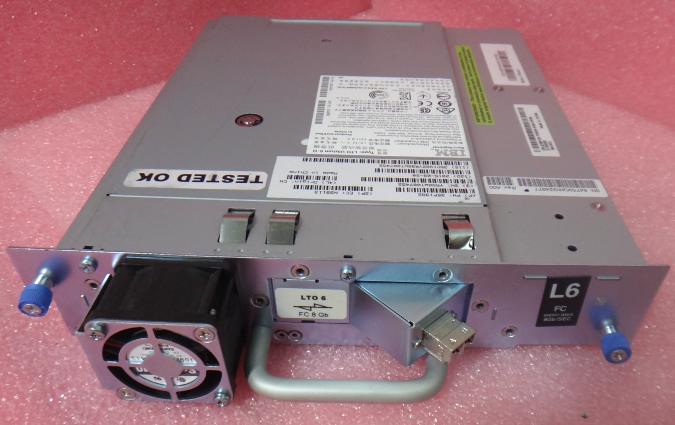 Genuine IBM LTO Ultrium 6-H Internal Tape Drive 35P1982 39U3428 Module