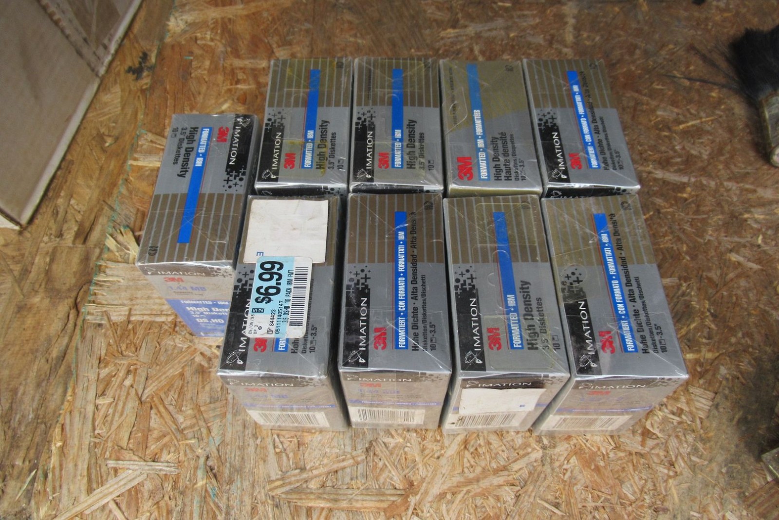 Imation  3M High Density DS HD 10 Pack Diskettes  3.5    1.44 MB