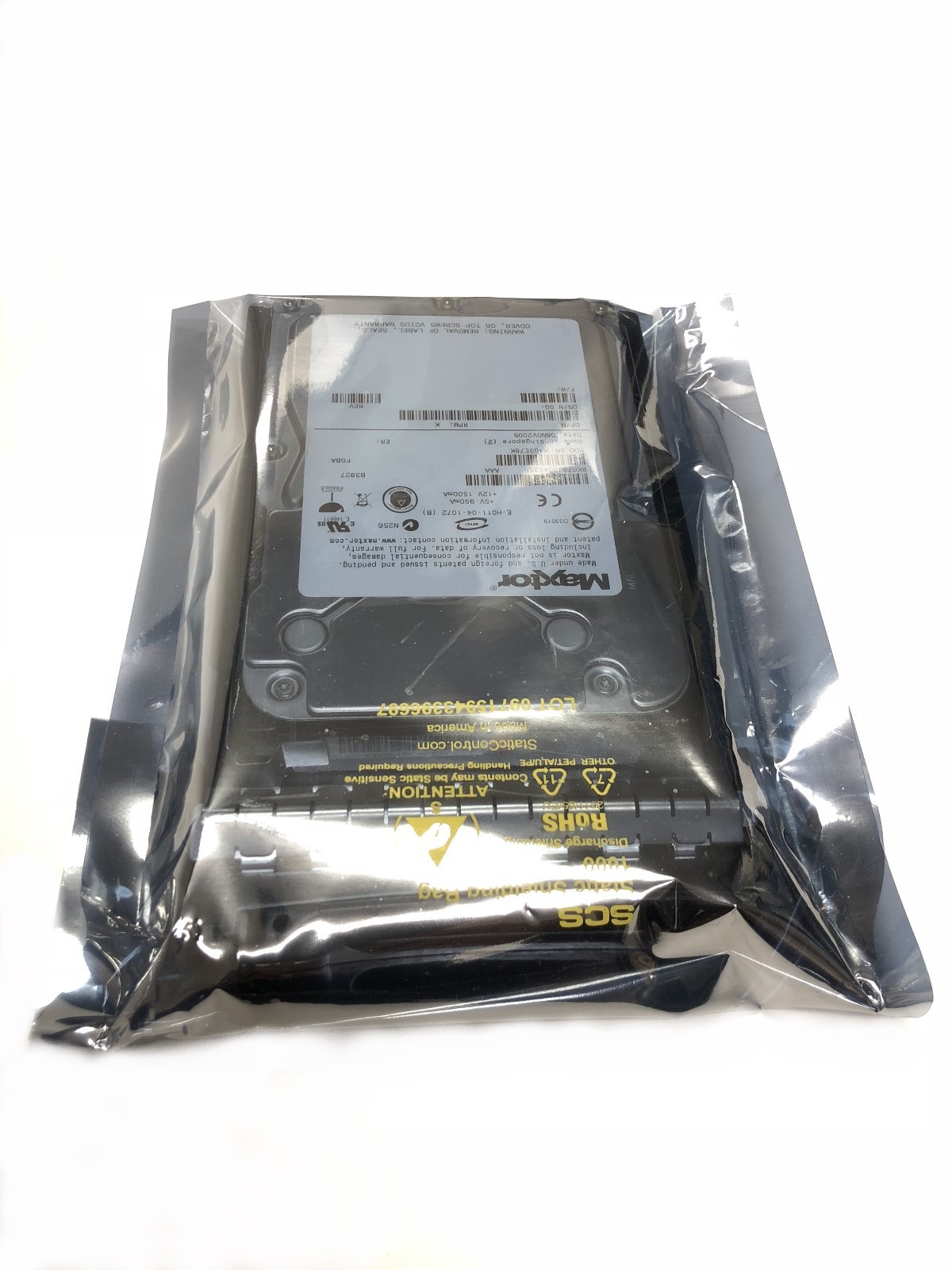 0U3987 DELL U3987 146GB 10K SCSI 80PIN 3.5 HDD U320 W/TRAY