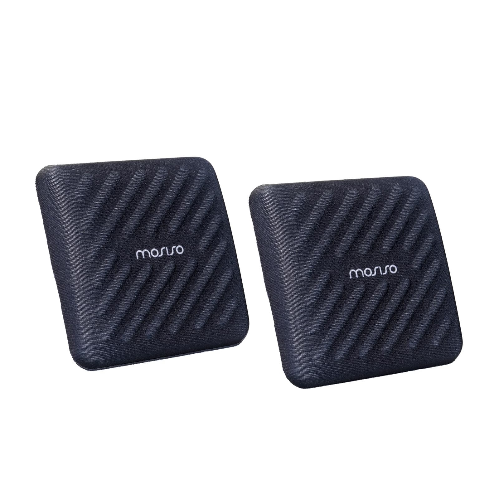 MOSISO Wrist Rest for Laptop, 2 Pcs Ergonomic 3.54 x inches, Black