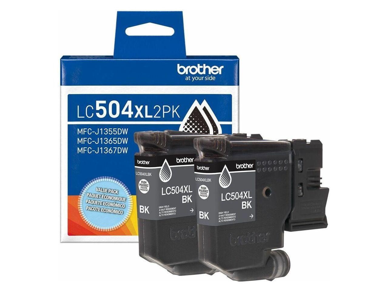 Brother Original High Yield Inkjet Ink Cartridge Twin-pack Black 2 Pack