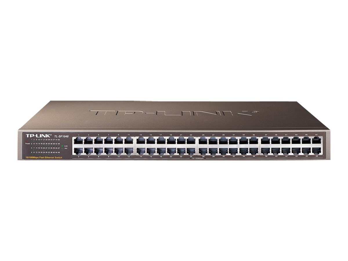TP-LINK TL-SF1048 Switch 48 x 0.1Gbps 48-Port HTTPS Full Duplex Network Switch