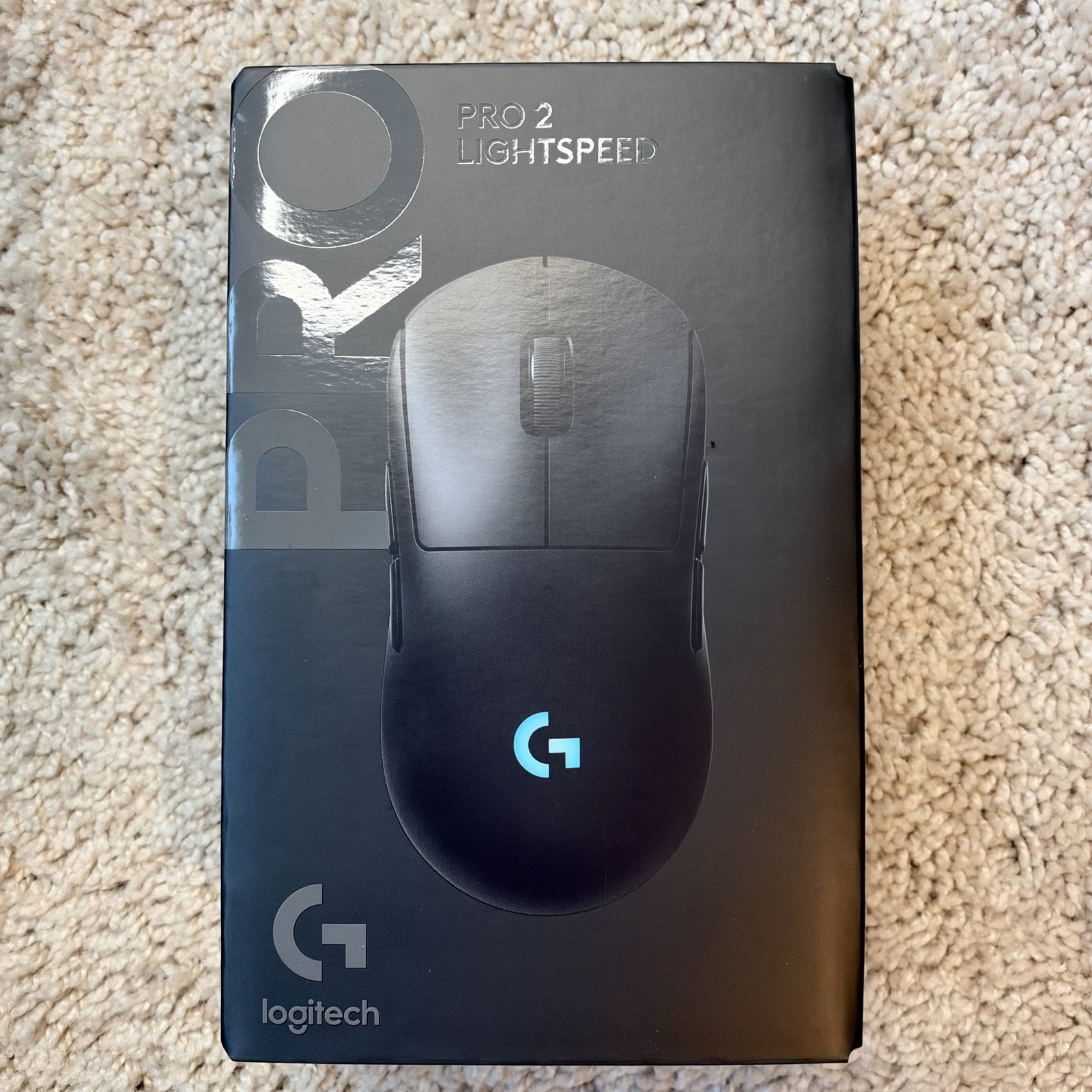 Logitech Pro 2 lightspeed Wireless Gaming Mouse MR0110 BLACK