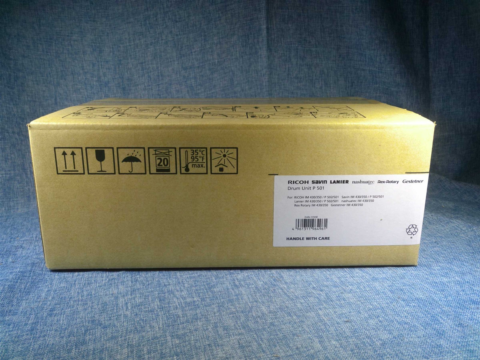 Genuine Ricoh P 501 - 419095 Black High Yield Drum Unit - NEW - 