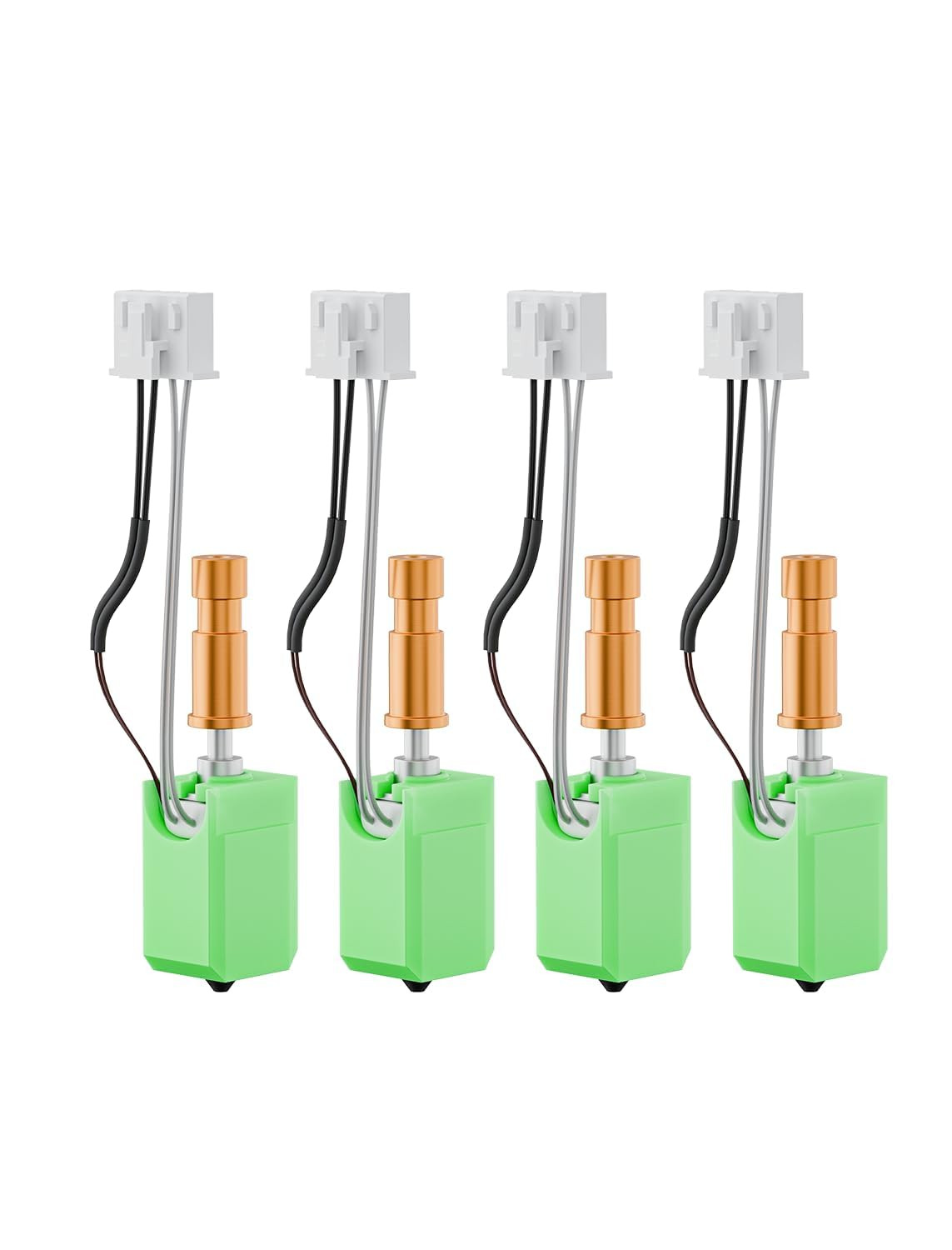 4PCS Upgraded S1 Hotend Kit for Anycubic Kobra S1/S1 Combo, 0.2/0.4/0.6/0.8Mm