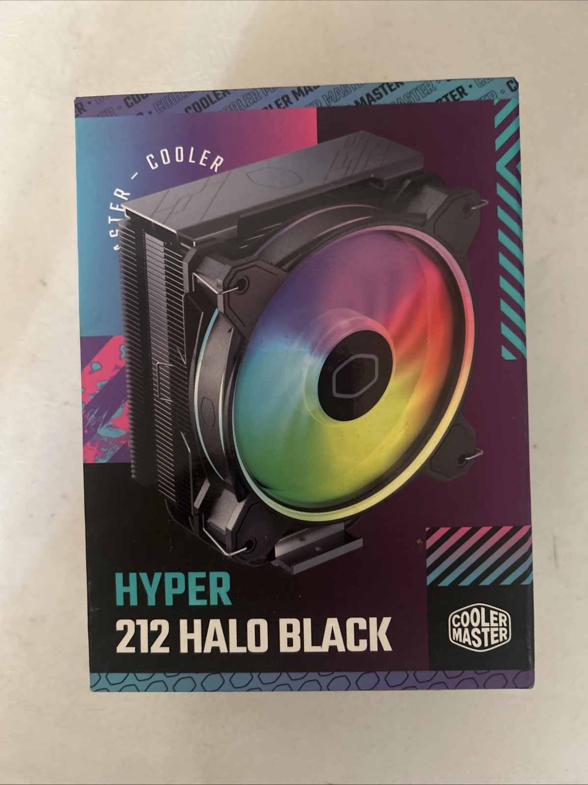 Cooler Master Hyper 212 Halo 120mm CPU Fan with Heatsink - Black