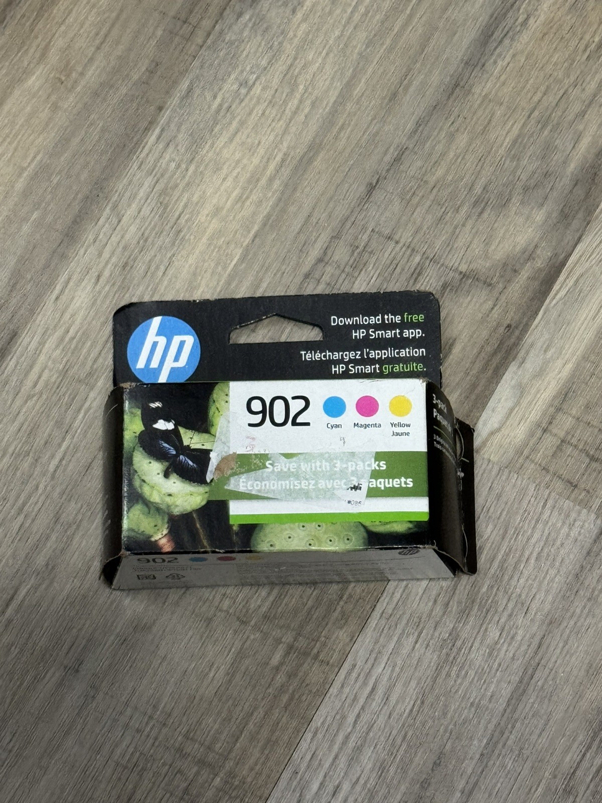 NEW GENUINE HP 902 3 Ink Cartridges Cyan, Magenta, Yellow Genuine OEM 11/2021