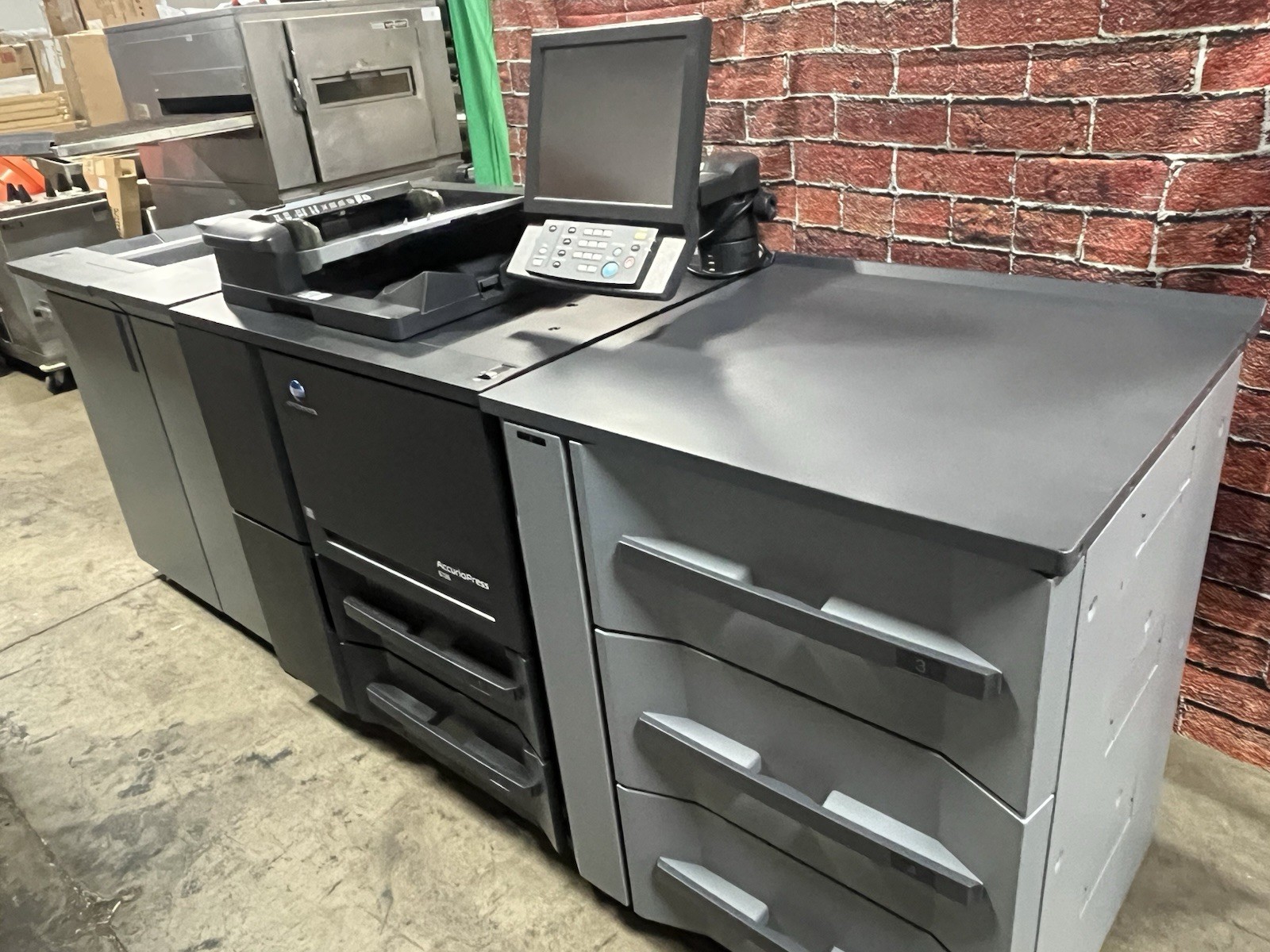 Konica Minolta AccurioPress 6136 High volume Digital Monochrome Production Press