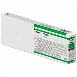 Epson T55K UltraChrome HD 700 mL Green Ink Cartridge [T55KB00]