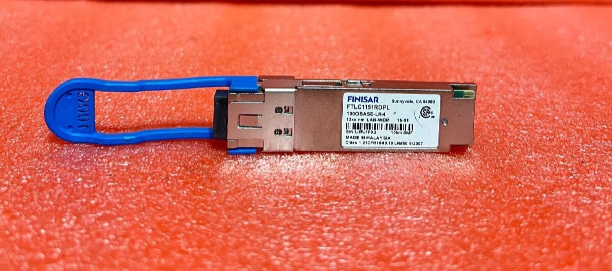 Finisar FTLC1151RDPL 100GBASE-LR4 13xx LAN-WDM 10km SMF Transceiver large QTY