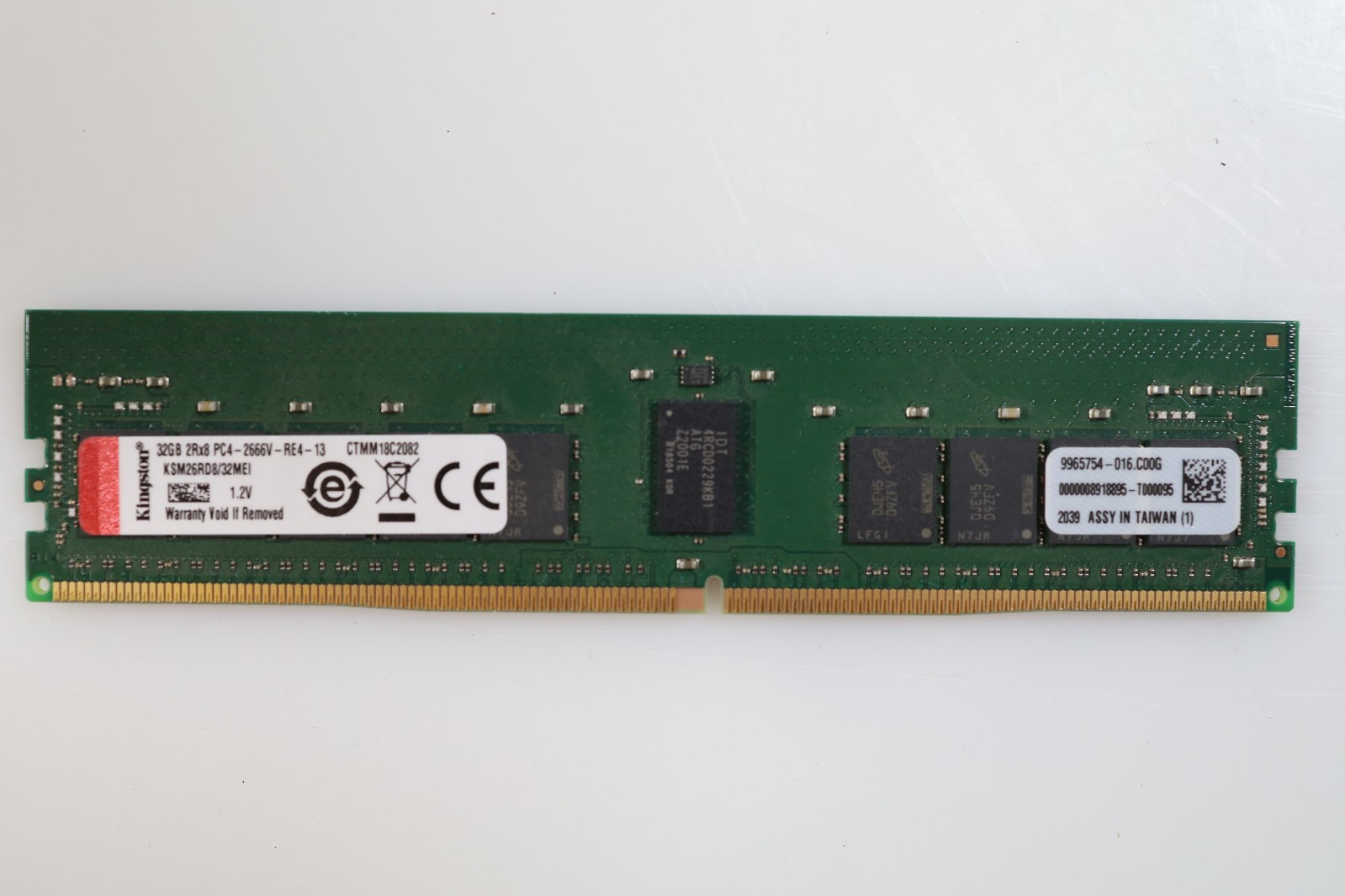 32GB Kingston KSM26RD8/32MEI DDR4 PC4-2666V RDIMM Server Memory