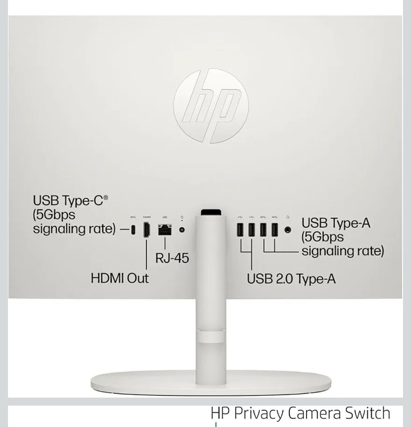 HP 2022 All-in-One Desktop, 21.5" FHD Display, Intel Celeron J4025 Processor, 8G