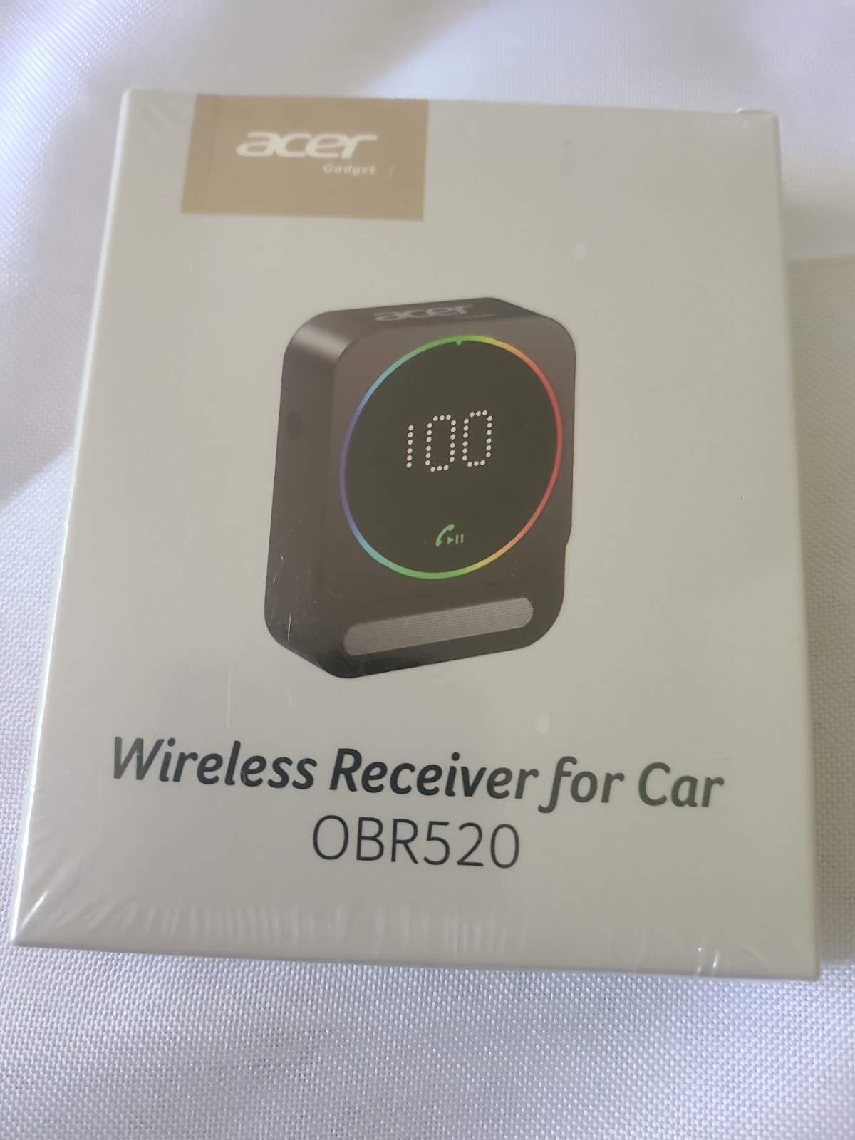Acer Gadget Bluetooth Receiver for Car/Home/Wired Headphones, 3.5mm Black