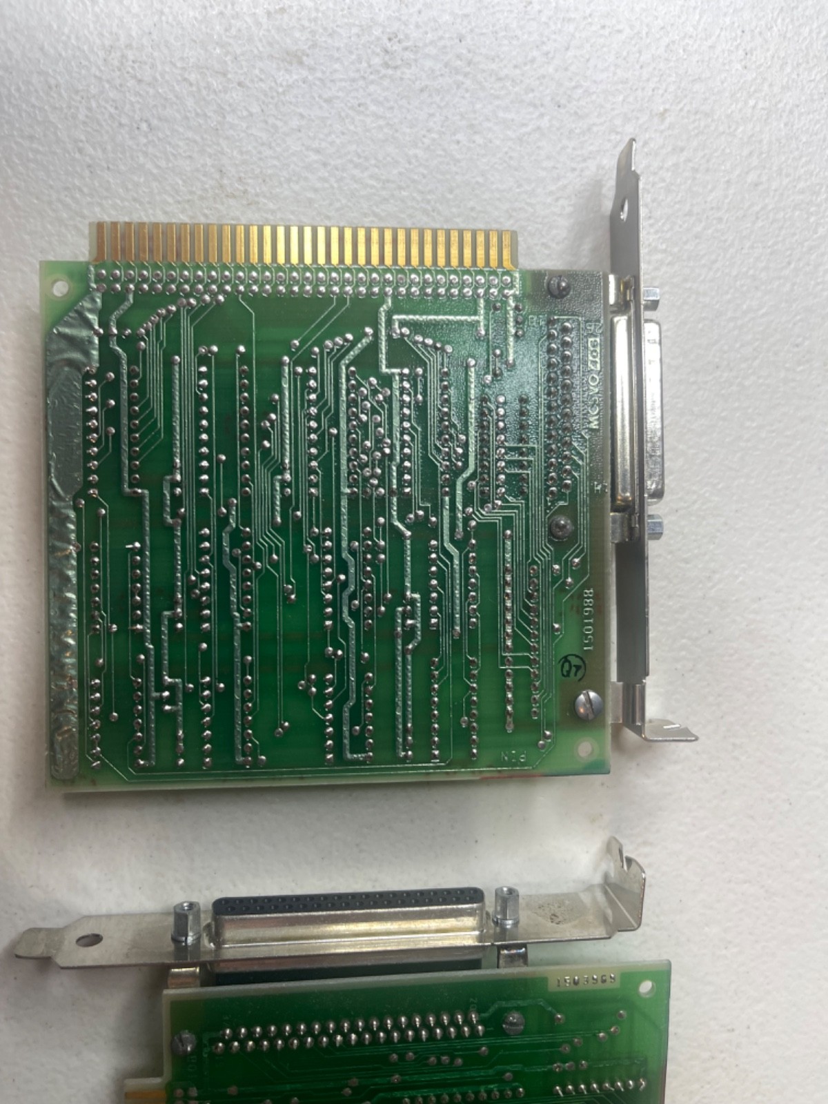 Vintage IBM AT 8-bit ISA Serial Parallel Adapter Controller Card 6448800 6135932