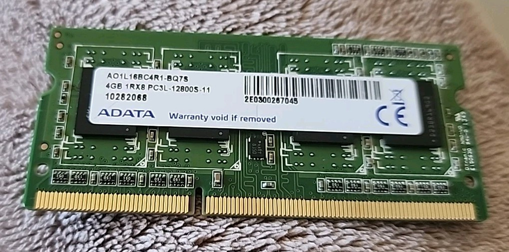 ADATA 4GB (1 x 4GB) PC3L-12800  Memory 