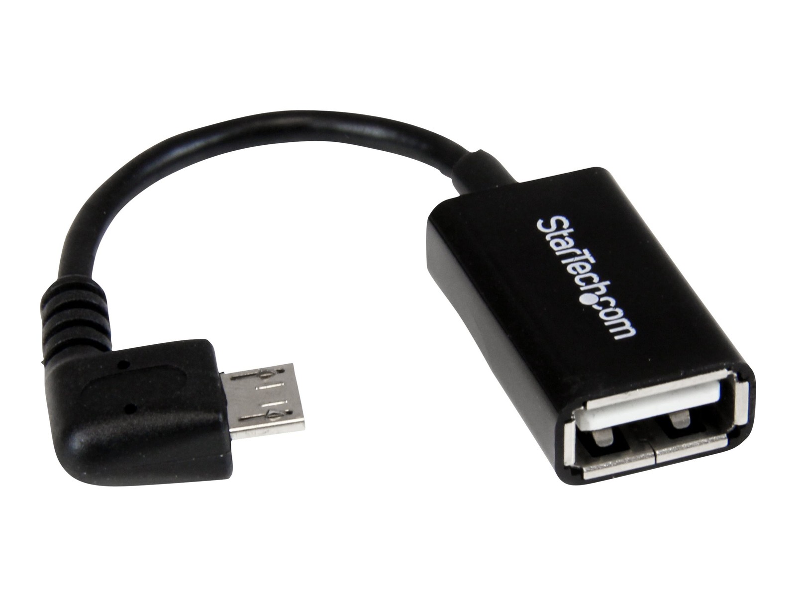 StarTechcom 5in Right Angle Micro USB OTG Adapter Adapter UUSBOTGRA