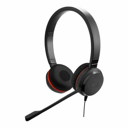 Jabra 14401-21 Headsets Black New