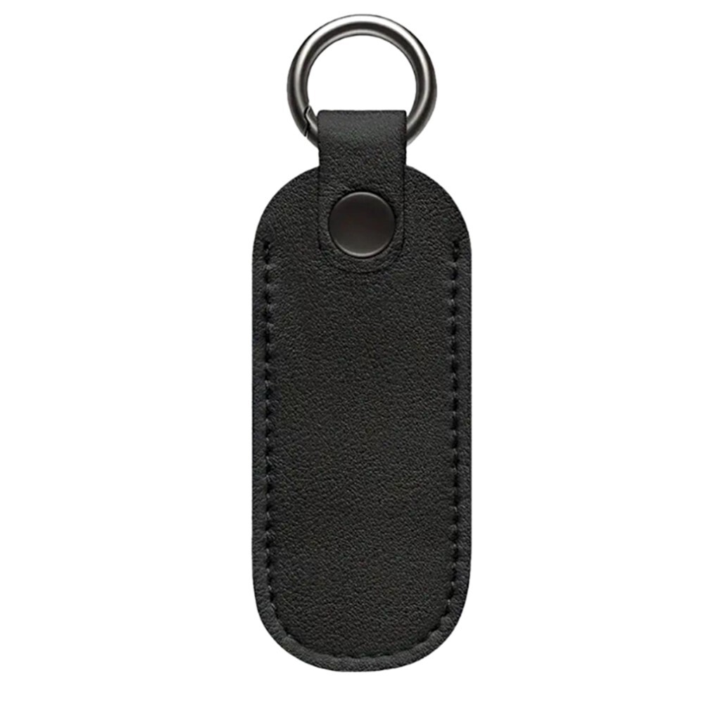Sophisticated Look Stylish Dustproof Leather Storage Case for U Disk and SD Card