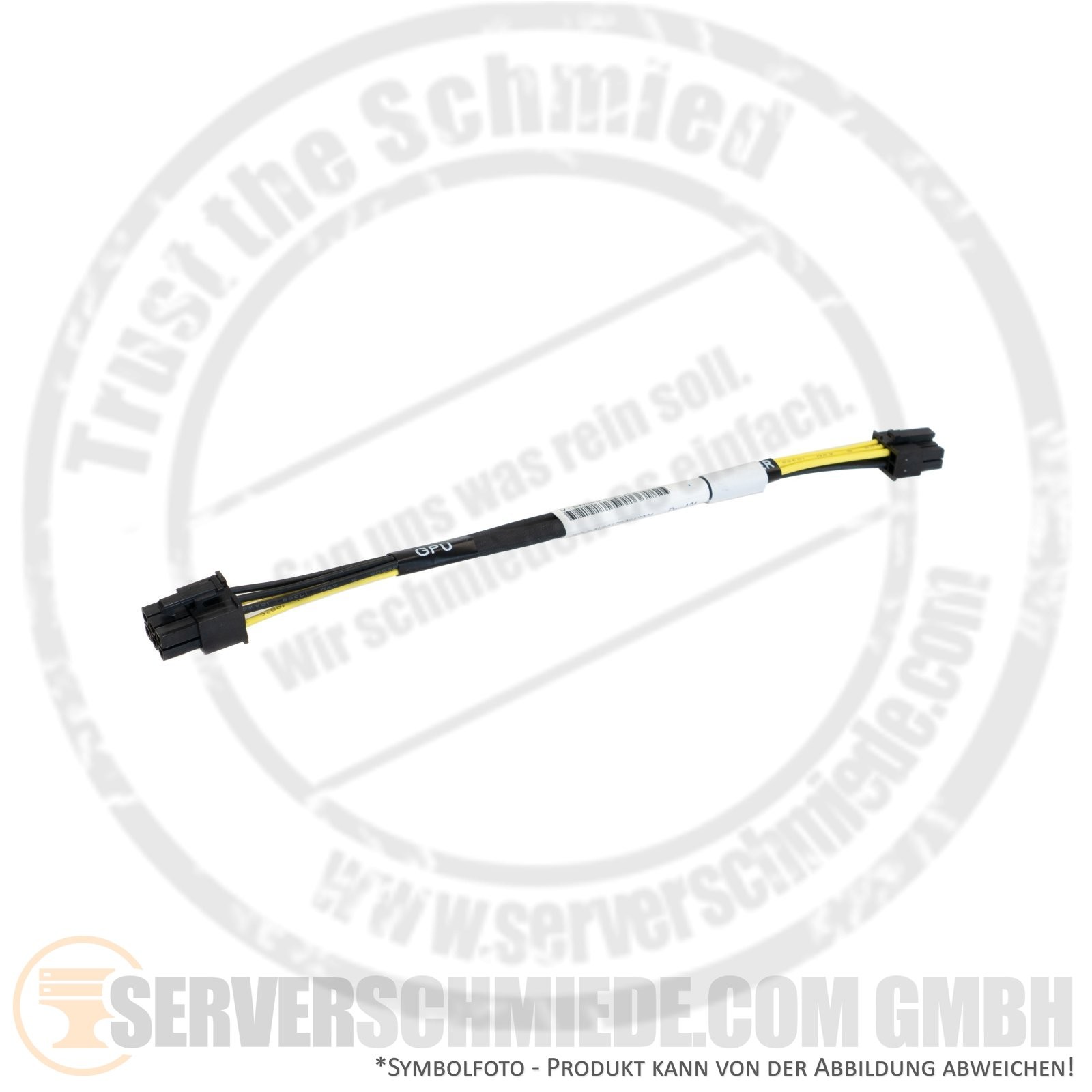 HP 15cm GPU Power Cable 1x 8-Pin to 1x 6-Pin DL360 DL380 Gen10 869686-001