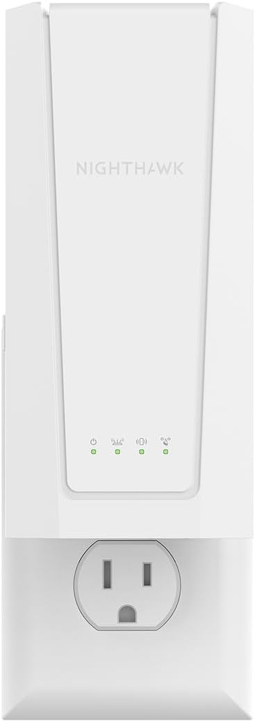 Netgear EXS27 BE5000 WiFi 7 Dual-Band Range Extender - Certified Refurbished