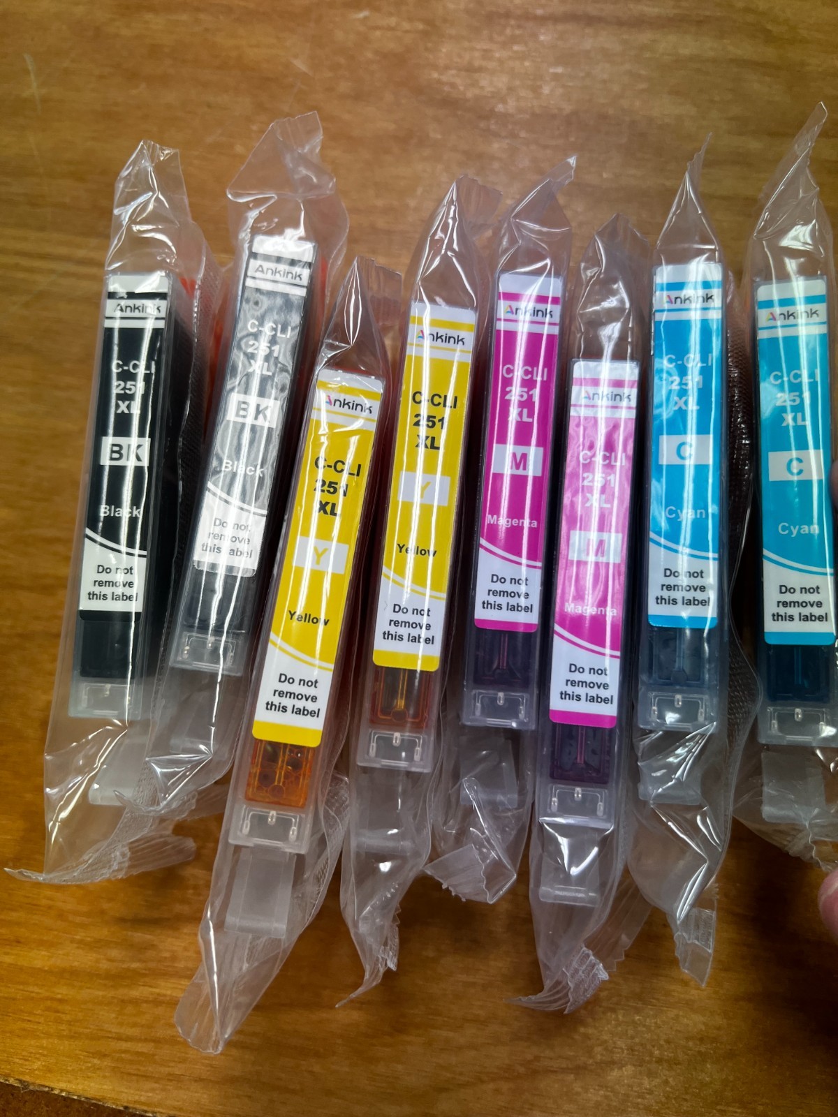 8pK NEW CLI251 XL Ink Cartridges EXPIRATION DATE UNKNOWN