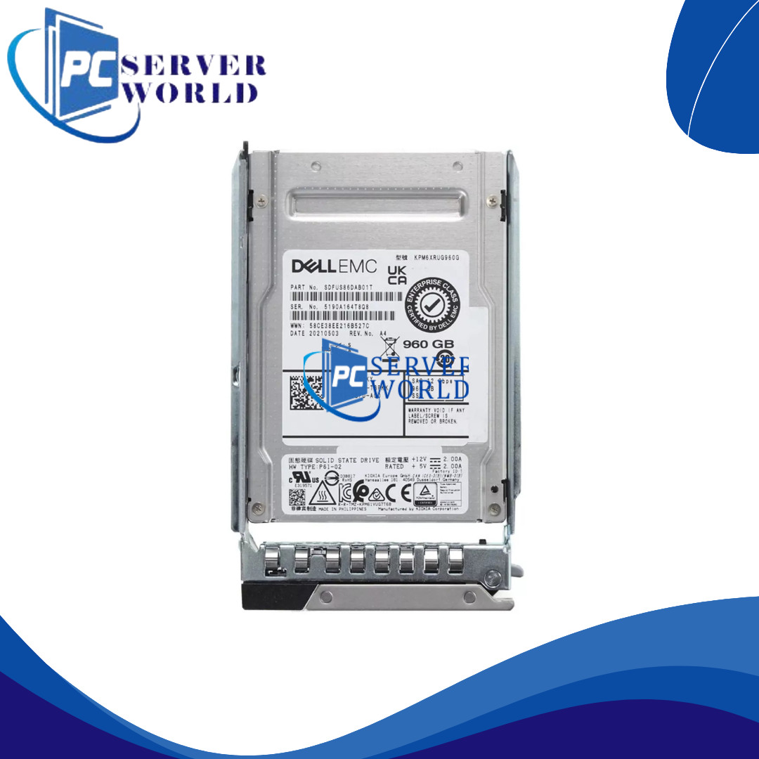 6N7KY DELL EMC 960GB 12GBPS SAS 2.5" SOLID STATE DRIVE 06N7KY KPM6XRUG960G