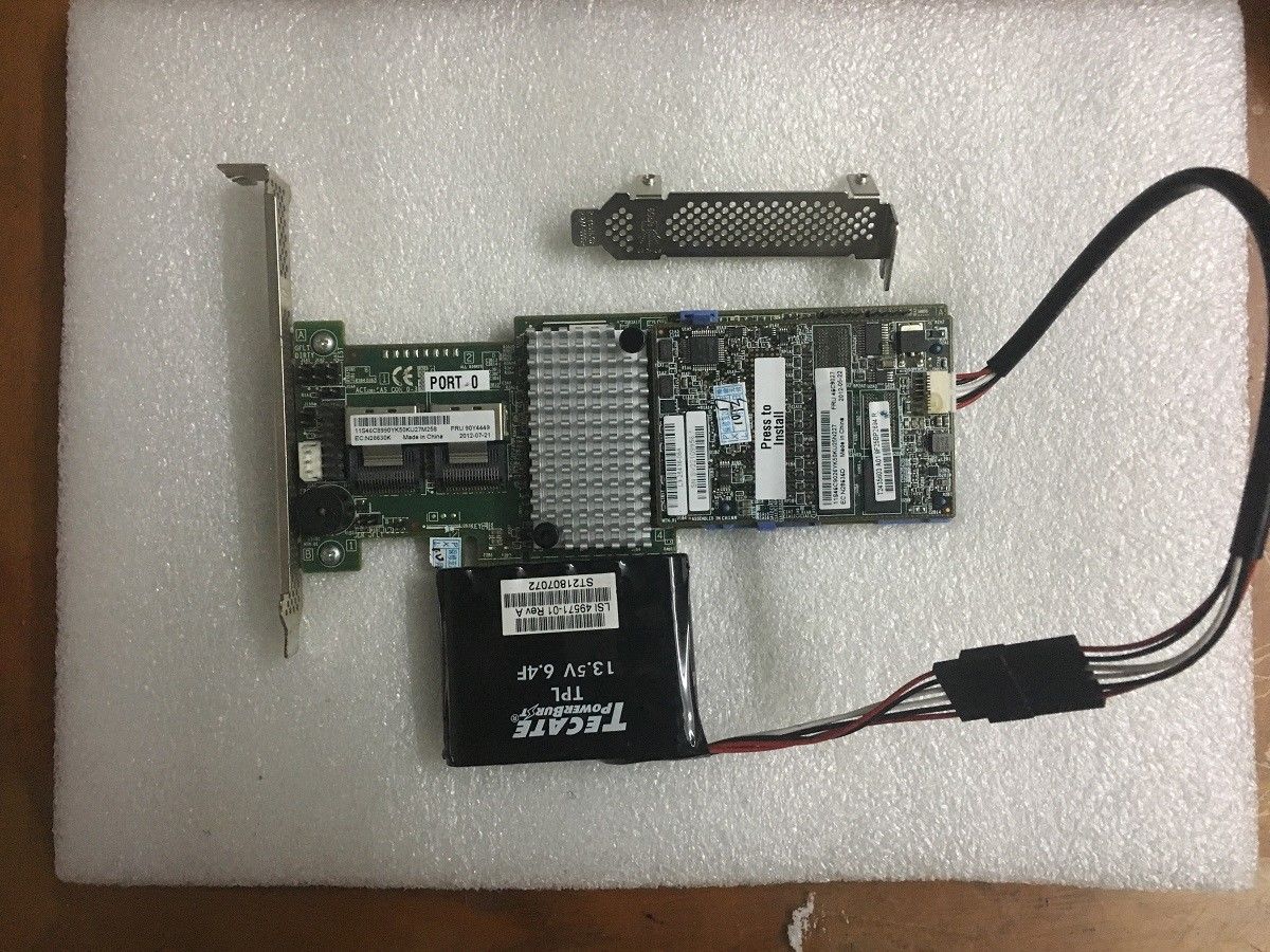IBM ServeRAID M5110 90Y4449 SAS/SATA Adapter with 512Mb + battery
