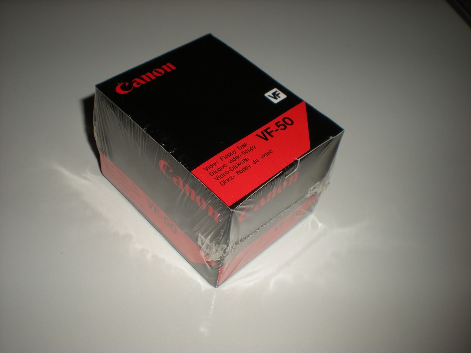 Canon VF-50 sealed 10pk extremely rare mini disks for Xapshot camera. Very small