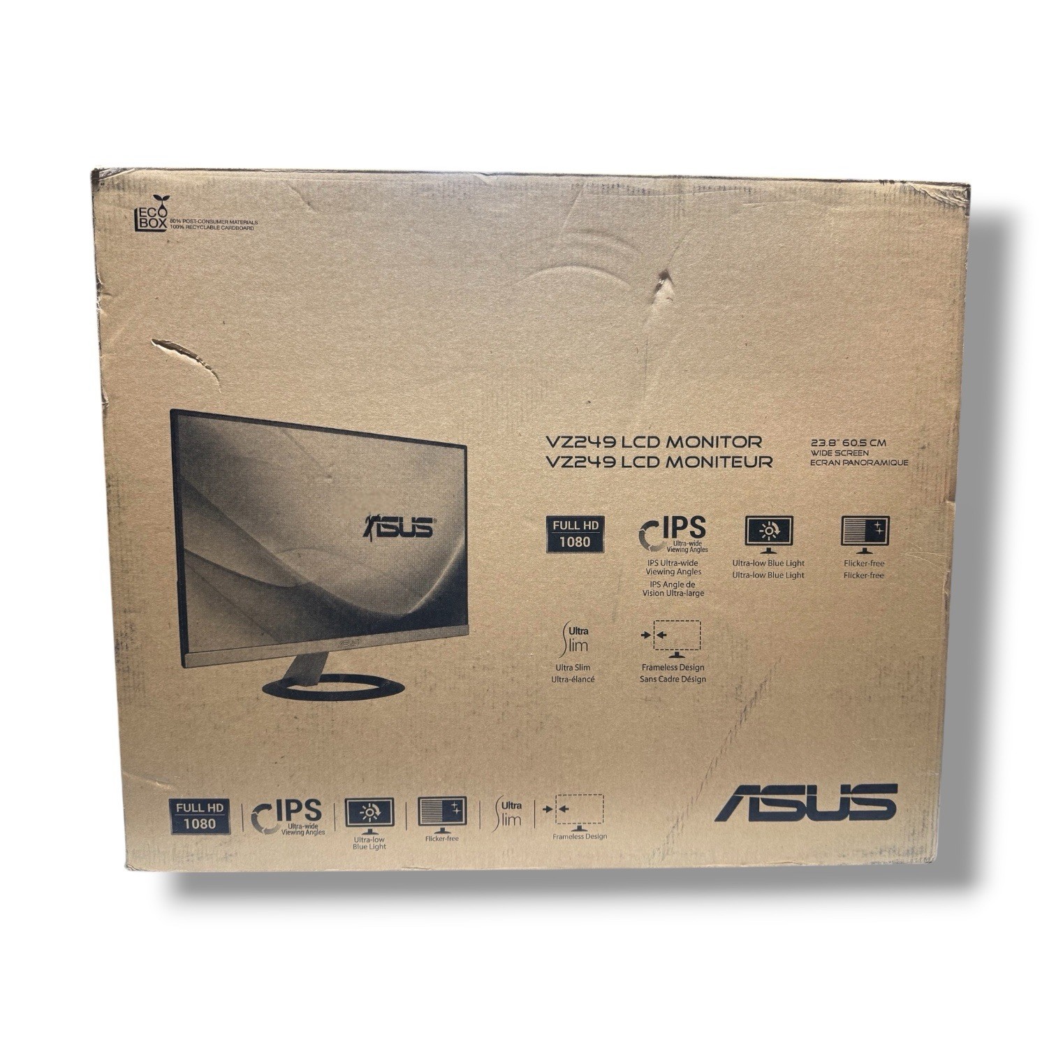 ASUS VZ249H 23.8” IPS Full HD 1080p HDMI Ultra Slim Monitor Brand New