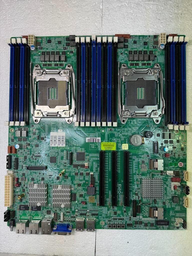AMI Aptio COB-G901-000 Z305 DT 2006 EP 96 3746 3714 Dual Processor Motherboard