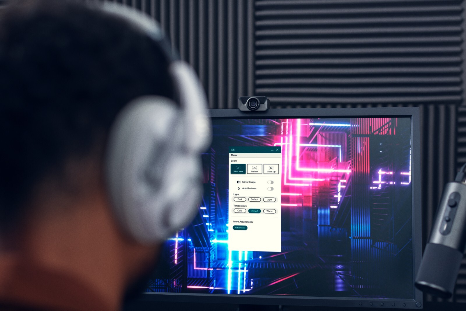 EPOS Gaming S6 Webcam - Ultra Sharp 4k Video - Dual Noise Cancellation Mics