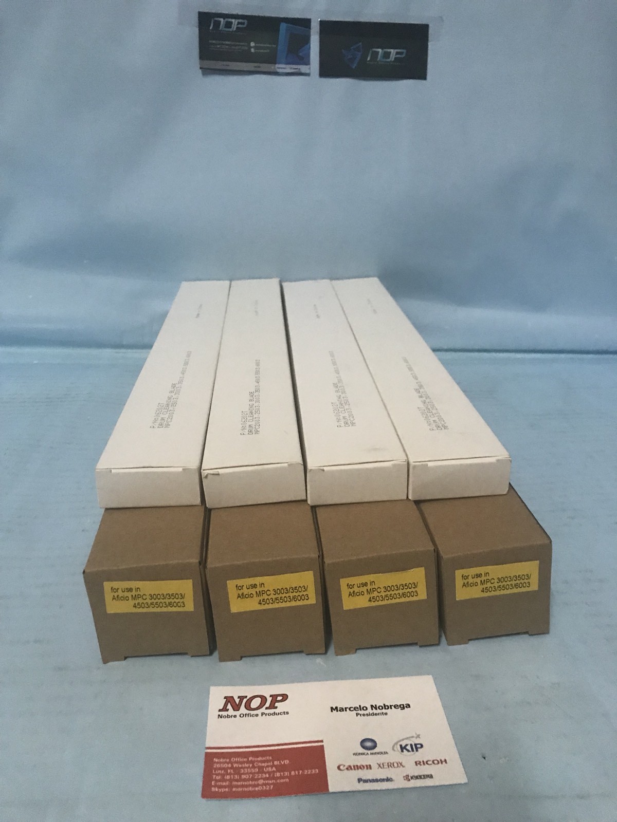 4 OPC DRUM & 4 BLADE Ricoh MP C6003 D1862208 D1862209 D1862238 D1862239 C3004.